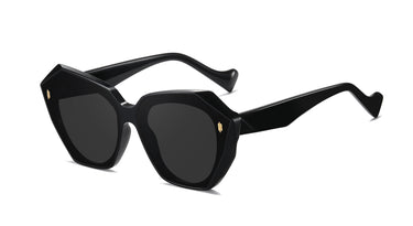 Women Insignia Sunglasses: Rhyl - Black - SpecSMART Eye Clinic (Diagonal View)